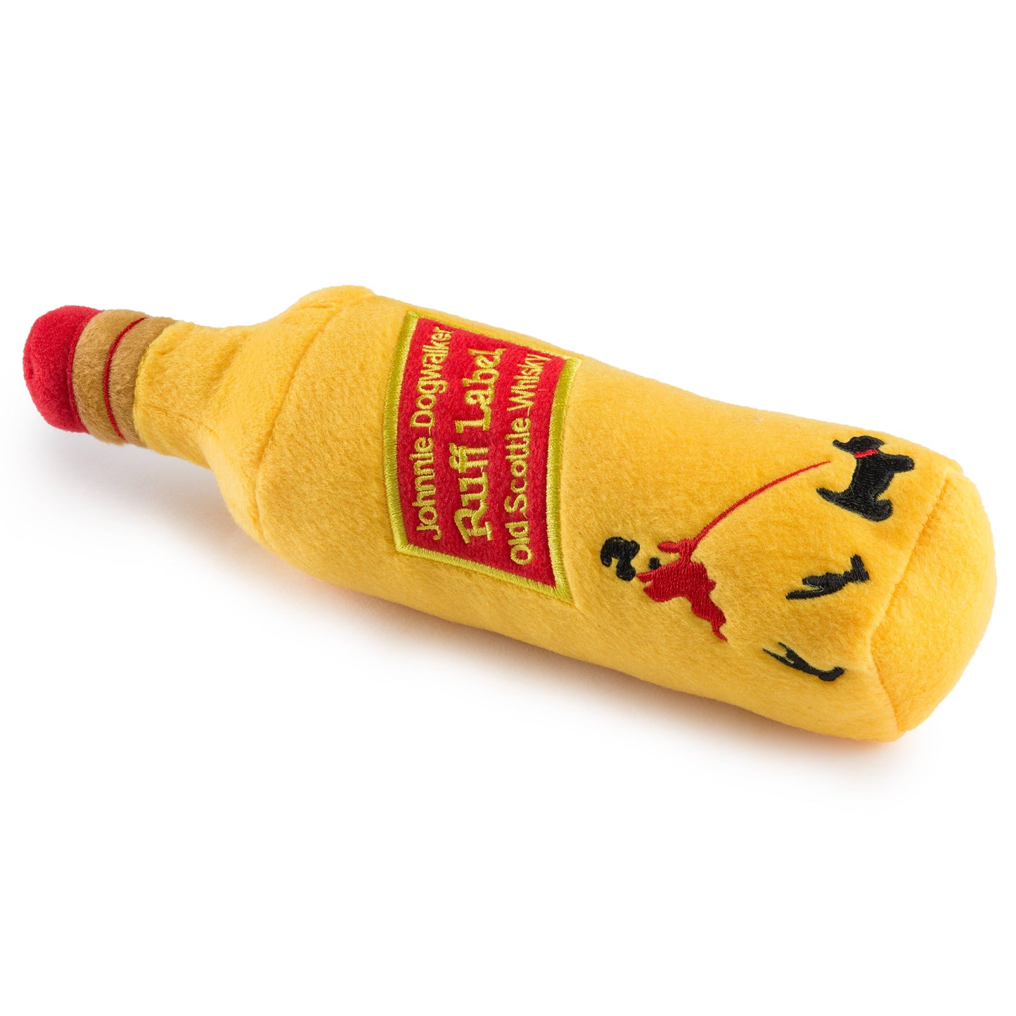 Johnnie Dogwalker Ruff Label Squeaker hondenspeelgoed
