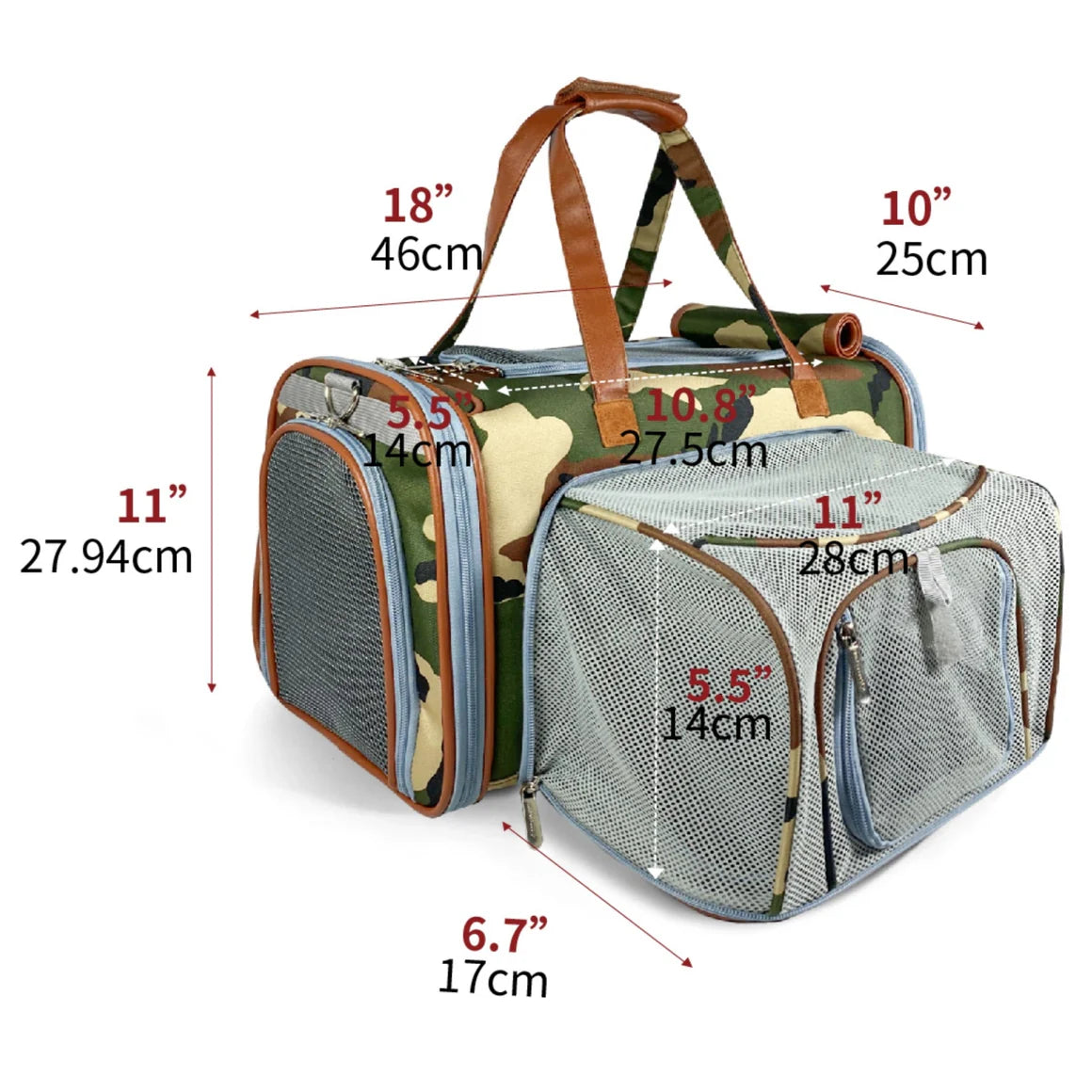 Mr. Peanuts Reis Draagtas Zebra – Comfort in stijl voor onderweg