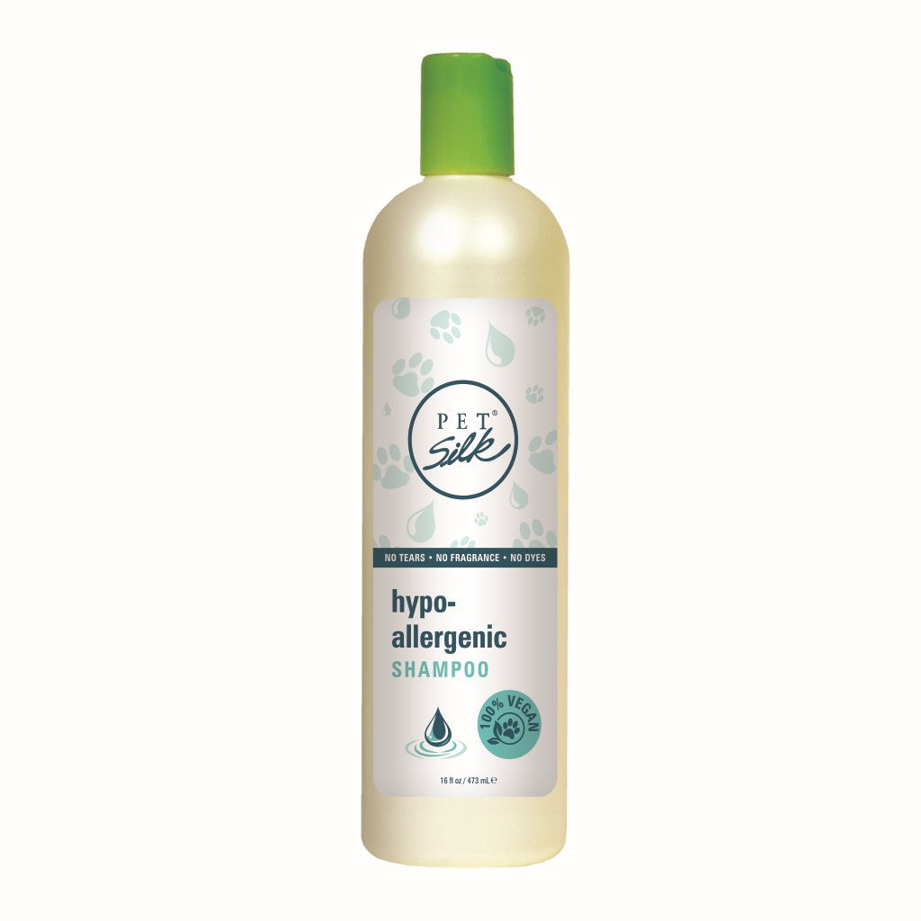 Pet Silk Hypoallergenic Shampoo 473 ml productfoto