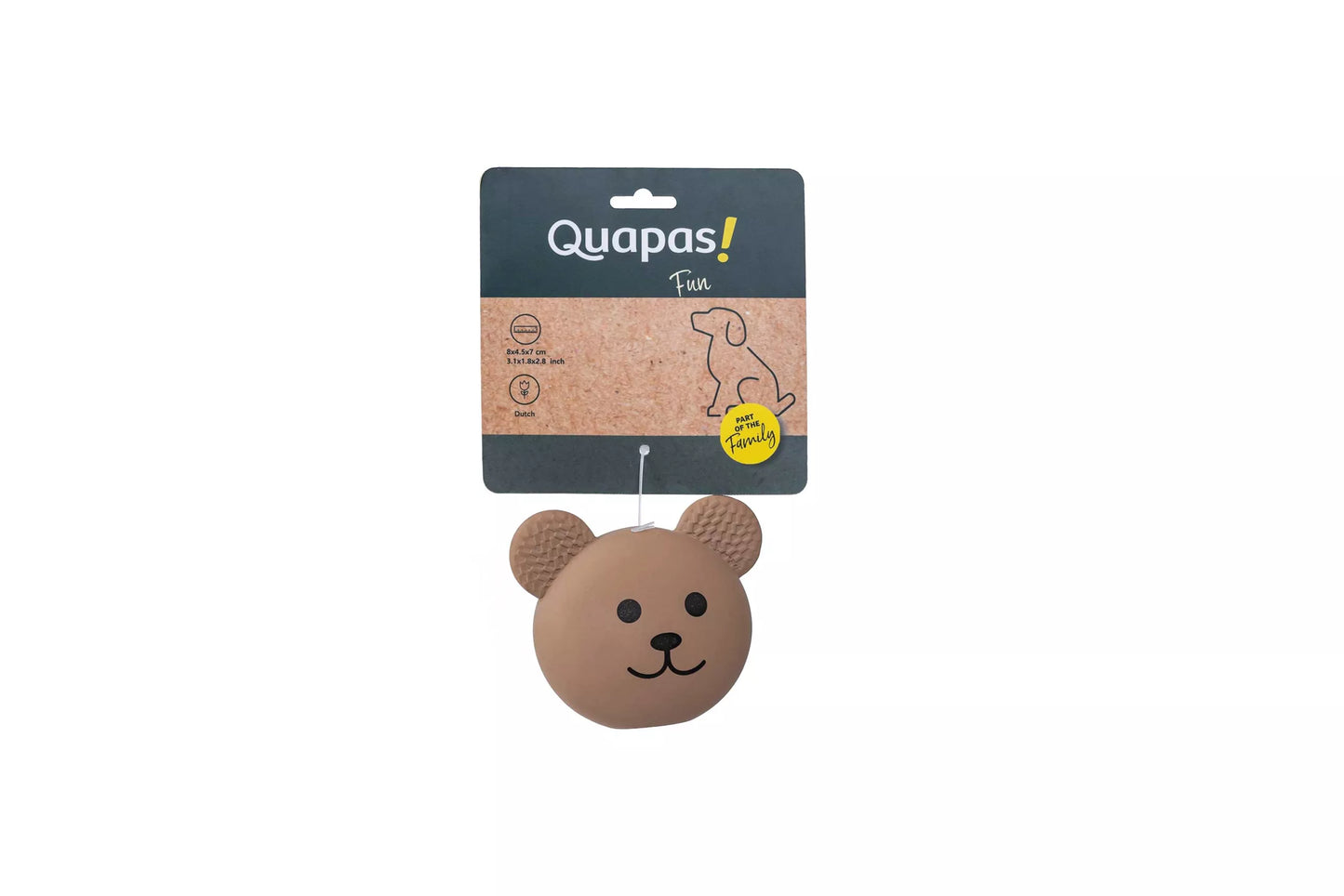Quapas! Fun Beer Latex | Hondenspeelgoed met Pieper