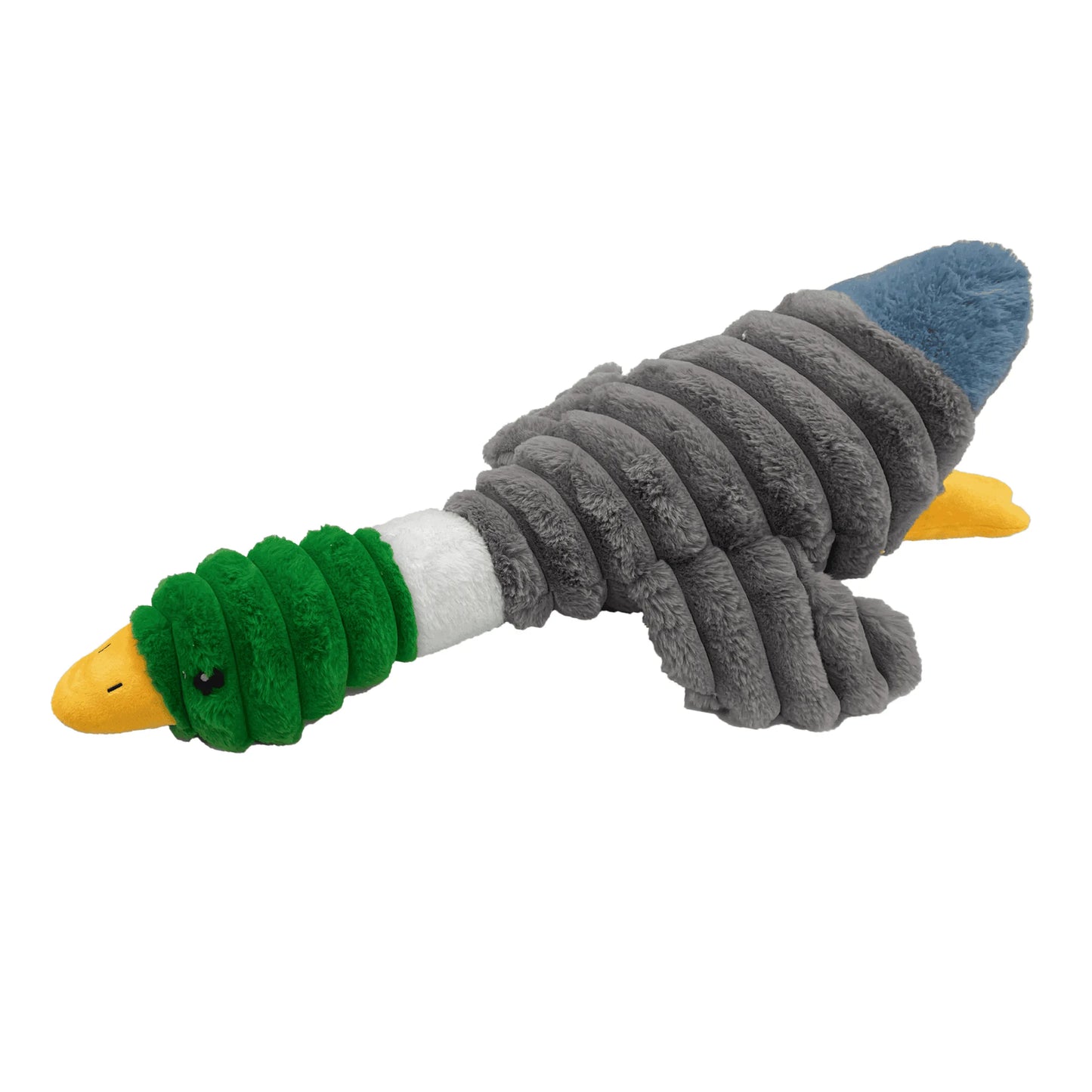 Quapas hondenknuffel aap van stevig zacht pluche met pieper – pluche hondenspeelgoed 41 of 66 cm