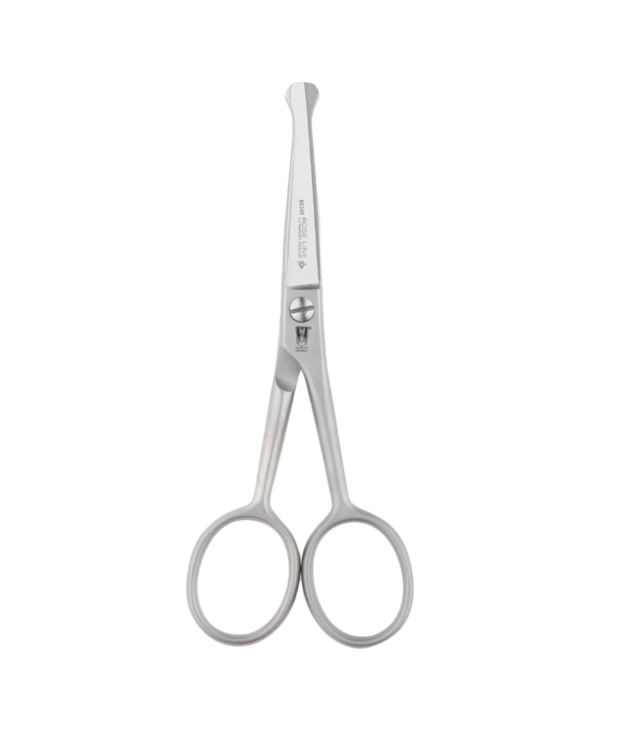 Linkshandig rechte potenschaartje Rose Line 11,5 cm (4,5″) met stompe punt – voor voetzooltjes, oren en ogen