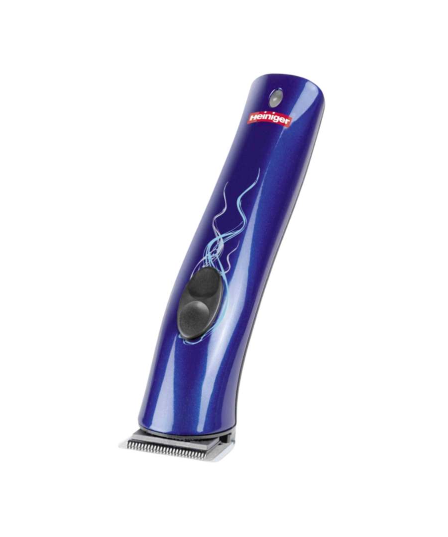 Heiniger Style Mini accu trimmer voor detailwerk bij honden met verstelbare opzetkam.