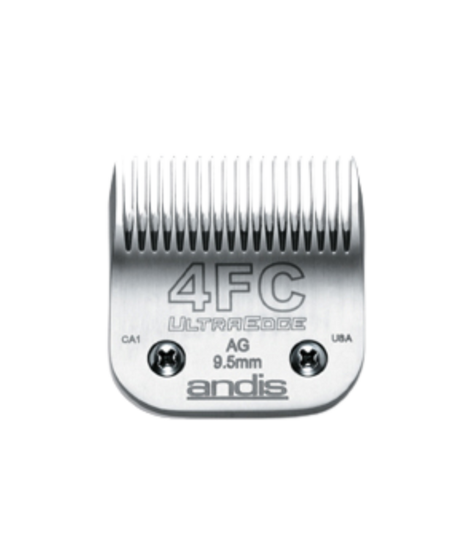 Andis scheerkop Size 4FC – 9,5 mm, fijn vertand, Snap-On vervangkop voor honden- & kattenvacht