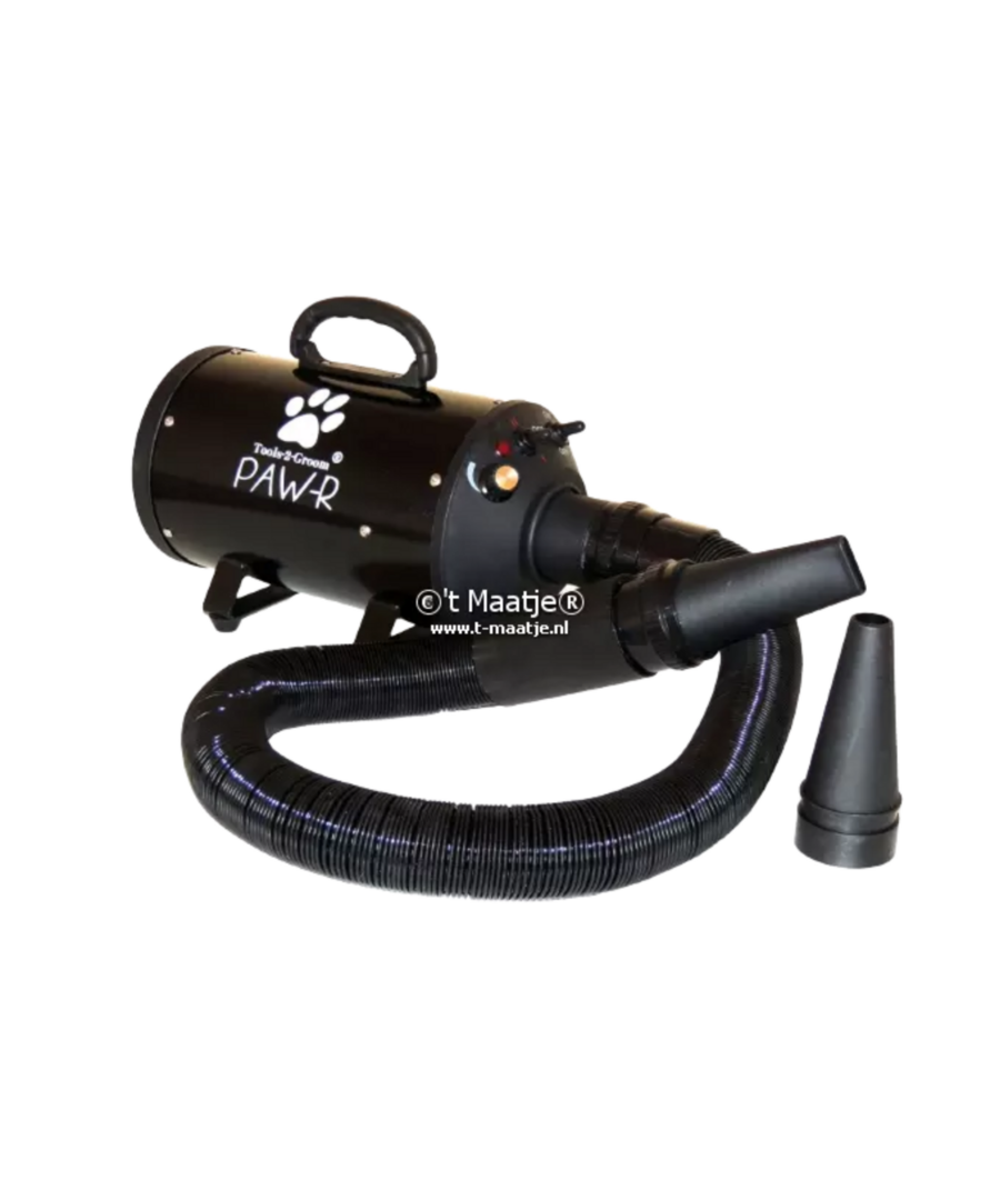 Waterblazer PAW-R zwart 2200 W voor honden vachtverzorging
