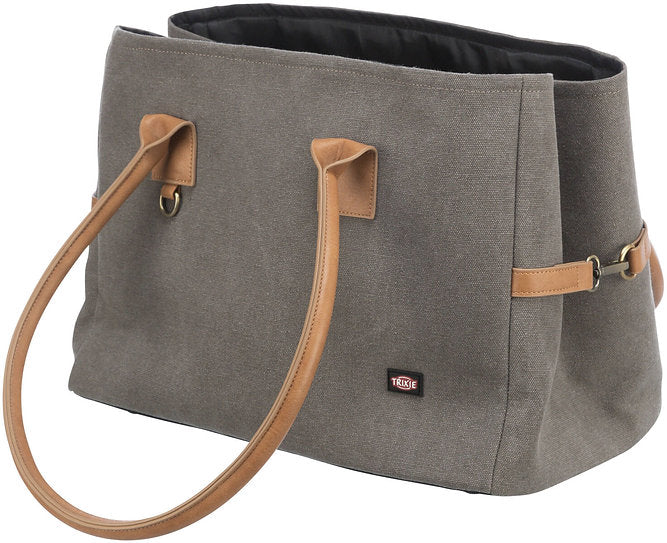 Tas Rachel – Chique draagtas met canvas & lamsvacht-look