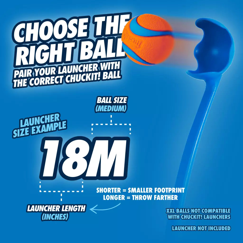 Chuckit! Junior Ball Launcher 45cm | Ballenwerper met bal
