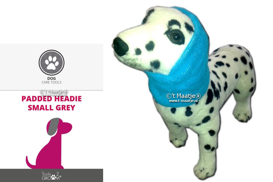 Padded Headies combi set S + L beschermende hoofdband voor hondenoren