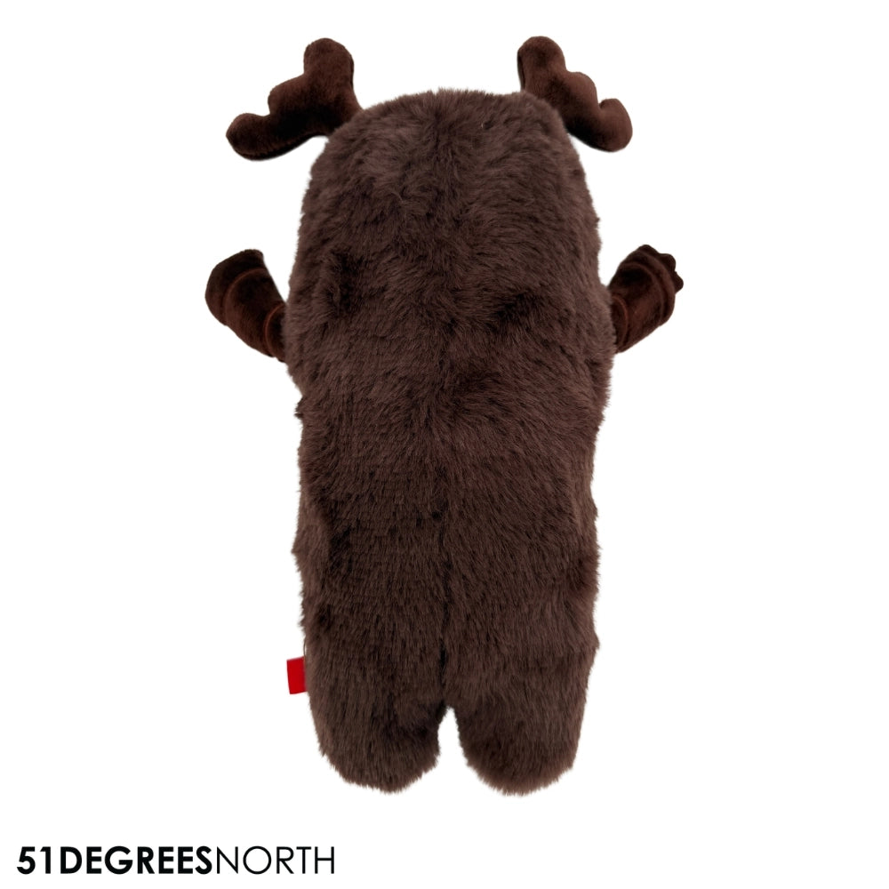 51 Degrees North Monster Cakespeare – Pluche Hondenspeelgoed met Pieper 30 cm