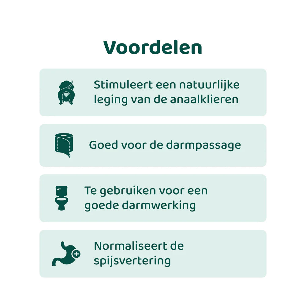 DogSuppy Probiotica Forte Anti-Anaalklieren – Chewies voor Hond bij “Sleetje Rijden” & Anaalklierklachten (60 stuks)