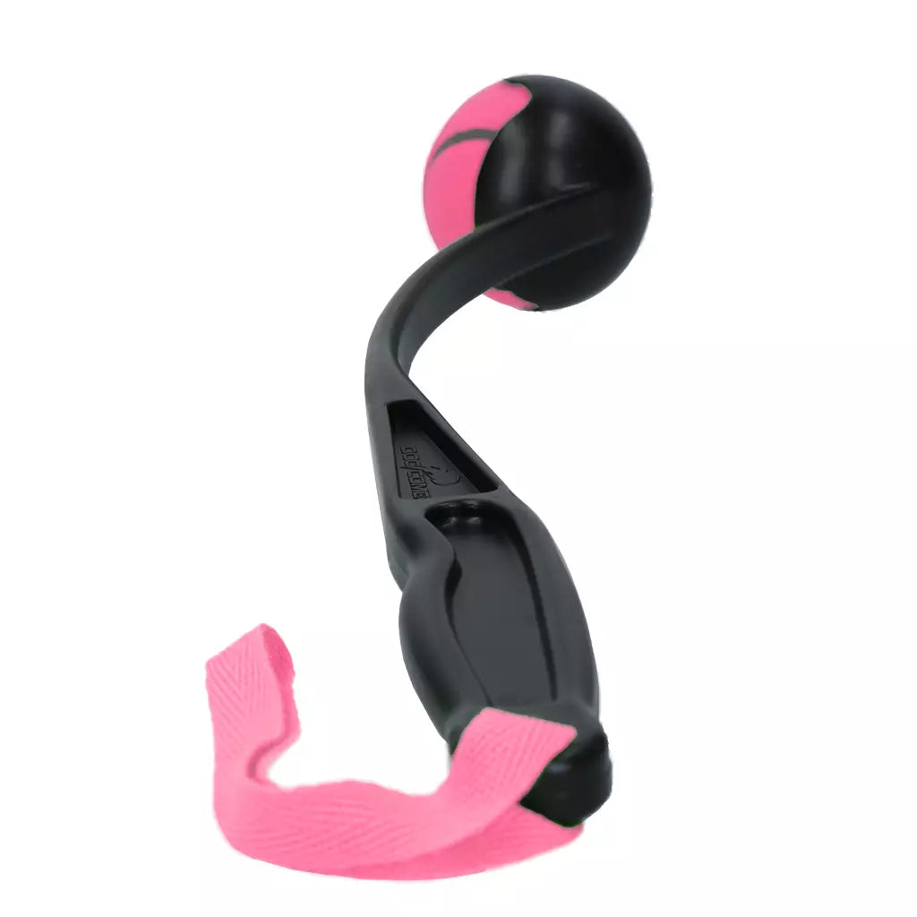 Dog Comets Launcher Roze M 48cm | Ballenwerper incl. tennisbal