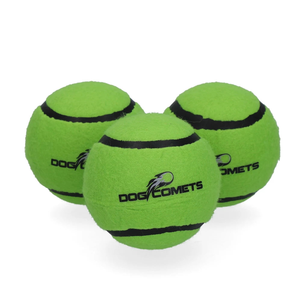 Dog Comets Neutron Star M Groen 3-pack | Tennisbal met Pieper