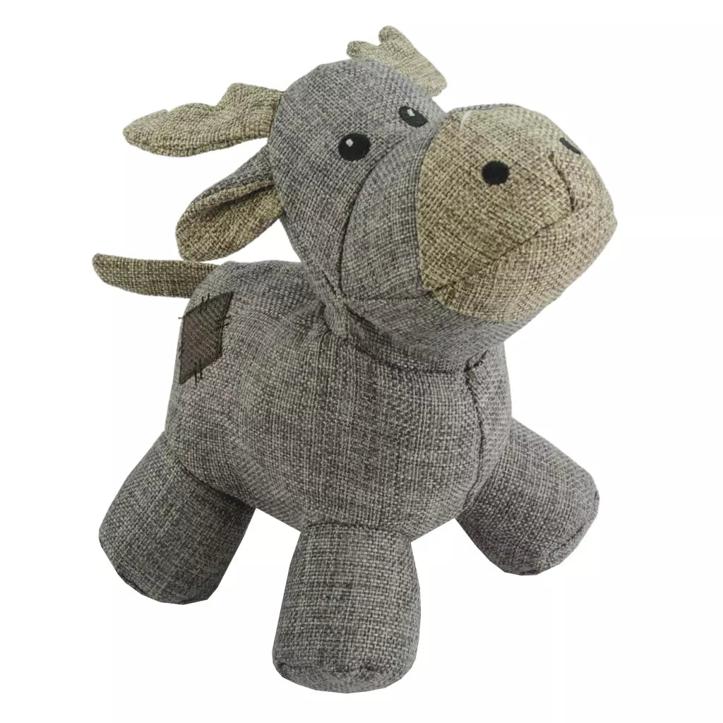 Original Moose – Duurzaam Canvas Hondenspeeltje met Pieper (23 cm)