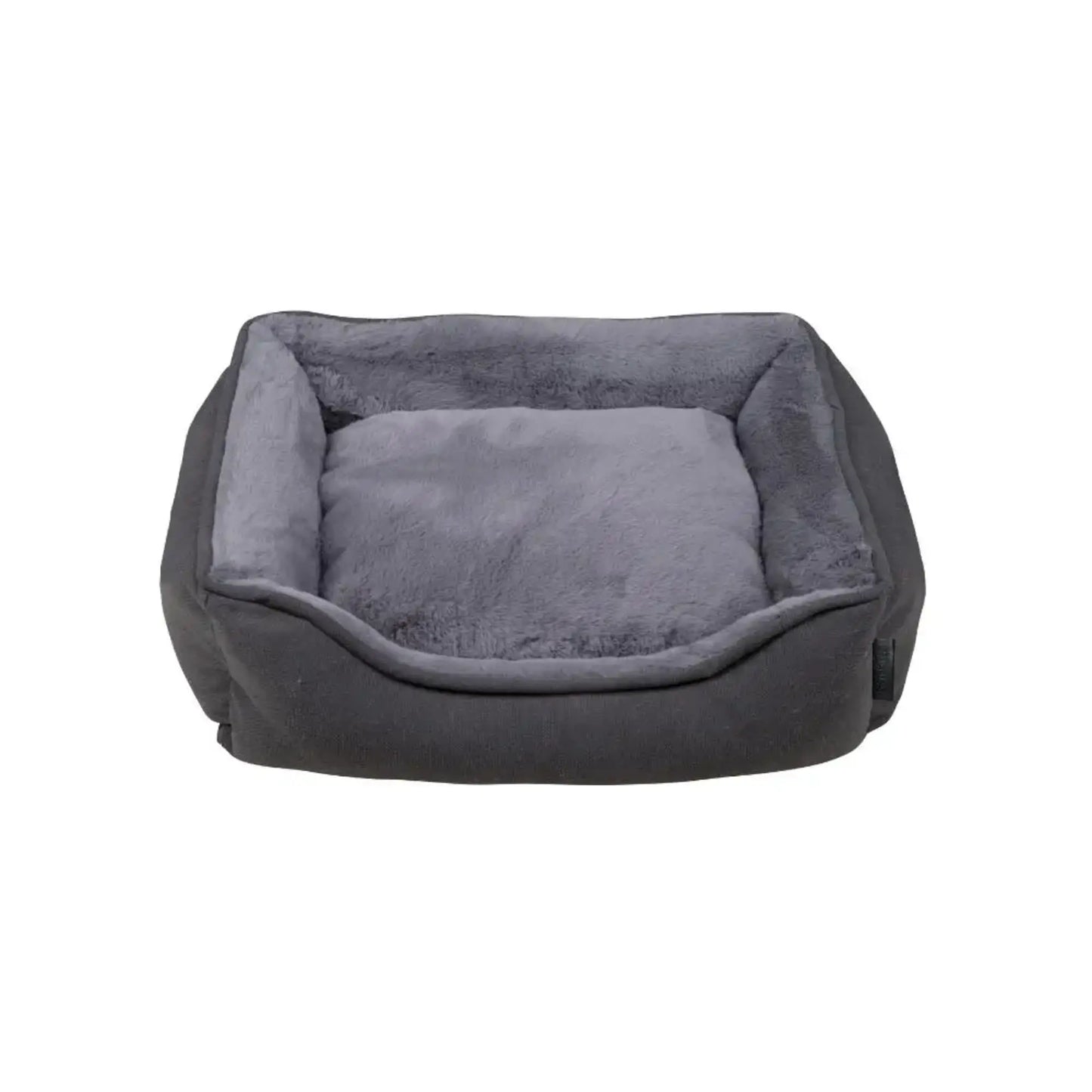 Snug Box Bed – Stone Grey & compact box comfort