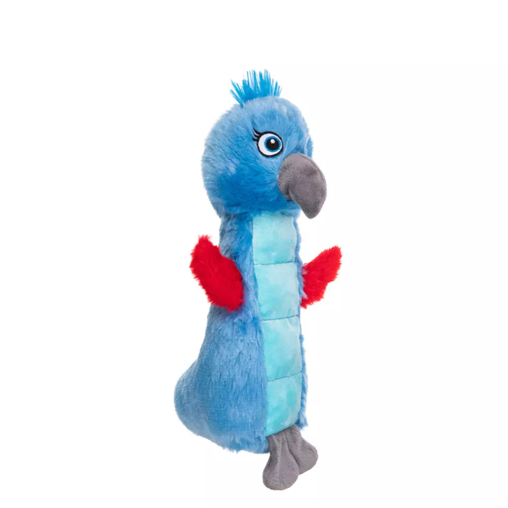 Growl Belly Burdz Percy de Papegaai – Pluche Hondenspeeltje (met pieper)