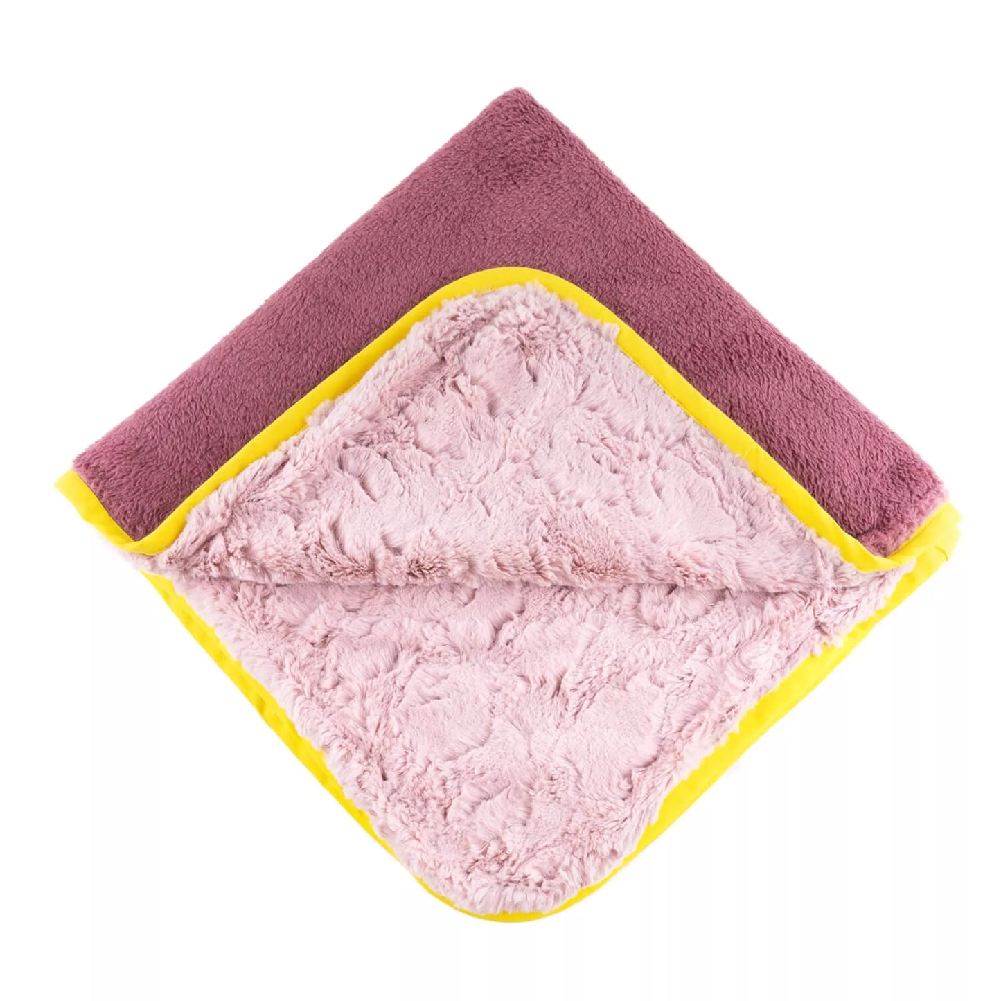 Groc Groc Teddy Deken – Ultiem zacht in oud roze