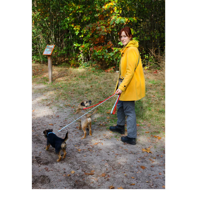 Walk that Dog! Wandellijn Ocean Blue | 13 & 17 mm – Femke’s Dog Store
