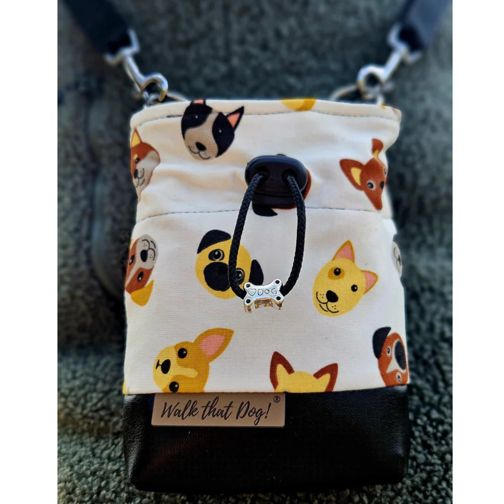 Crossbody Beloningstas Happy Doggies – Trainings- & Snacktas