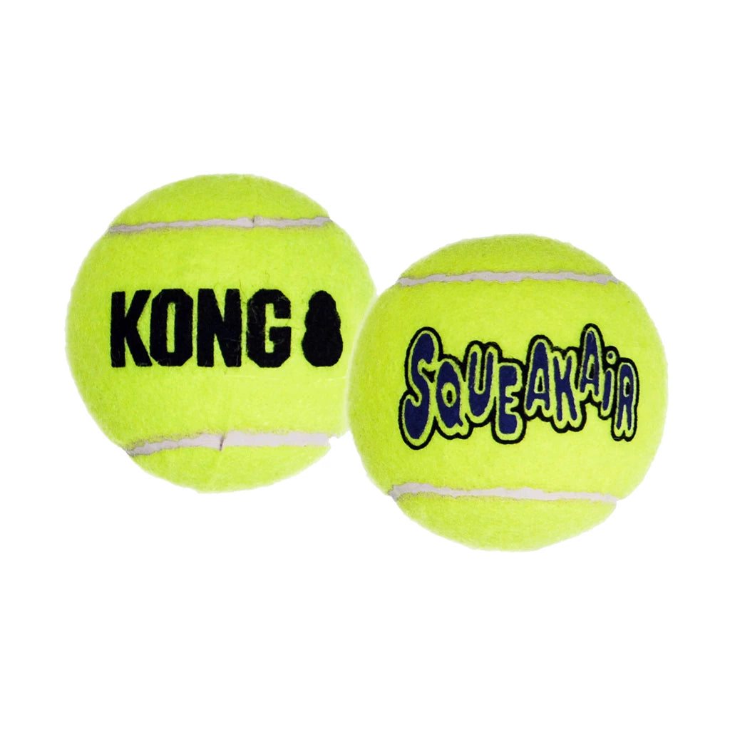 KONG SqueakAir Balls XS 3-pack 4cm | Tennisballen met Pieper