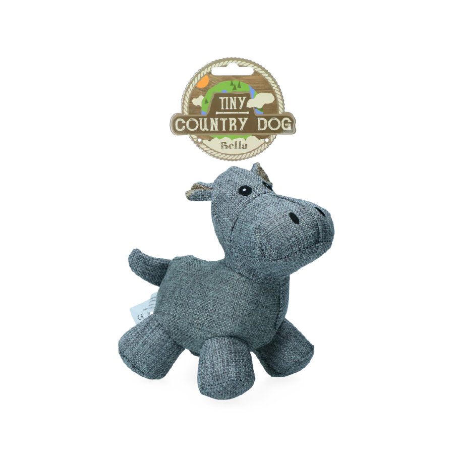 Country Dog Tiny Bella – stoere hondenknuffel met pieper