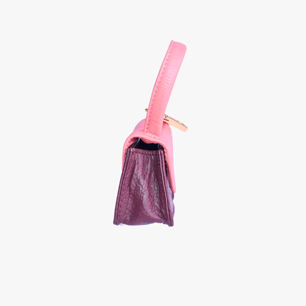 Beloningstasje Blush Two Tone – Leren Reward Bag Hond