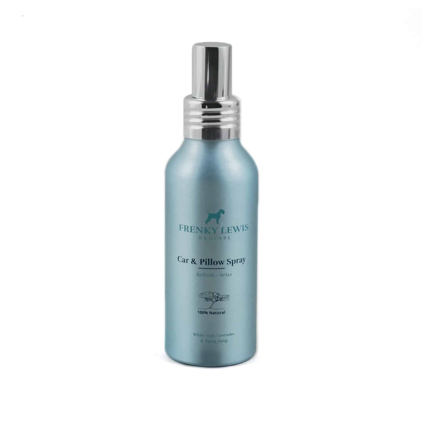 Frenky Lewis Car & Pillow Spray White Rose, Lavender & Ylang Ylang – geurverfrisser voor auto & textiel