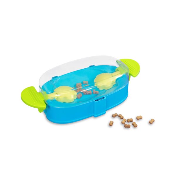 Nina Ottosson Paw N Play TNT Blauw voor honden - Interactief Voerspel voor Honden