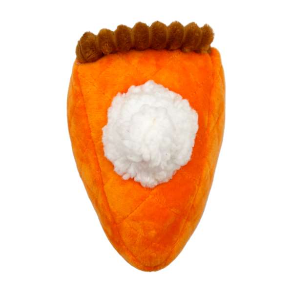 Lulubelles Power Plush Punkin Pie Hondenspeeltje met Pieper