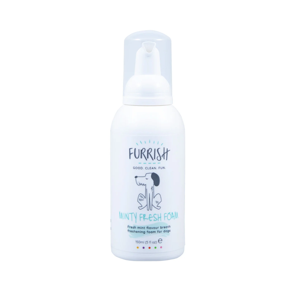 Furrish Minty Fresh Foam – Tandplakverwijderaar voor Honden