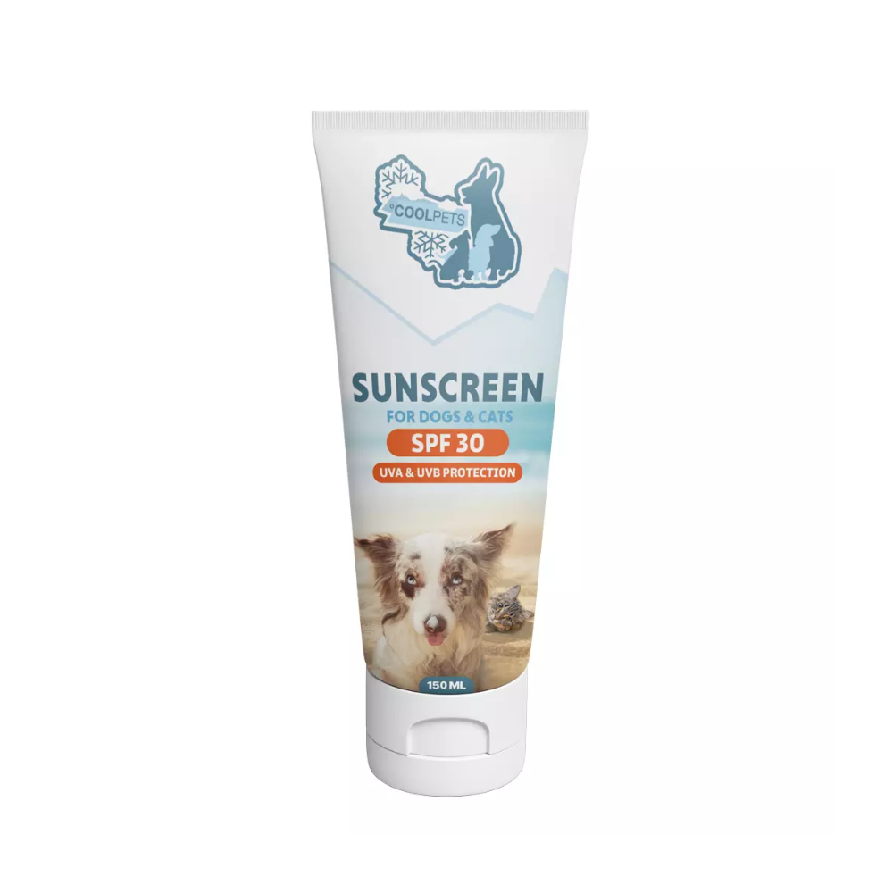Coolpets Sunscreen SPF 30 – Zonnebrand voor hond & kat 150 ml