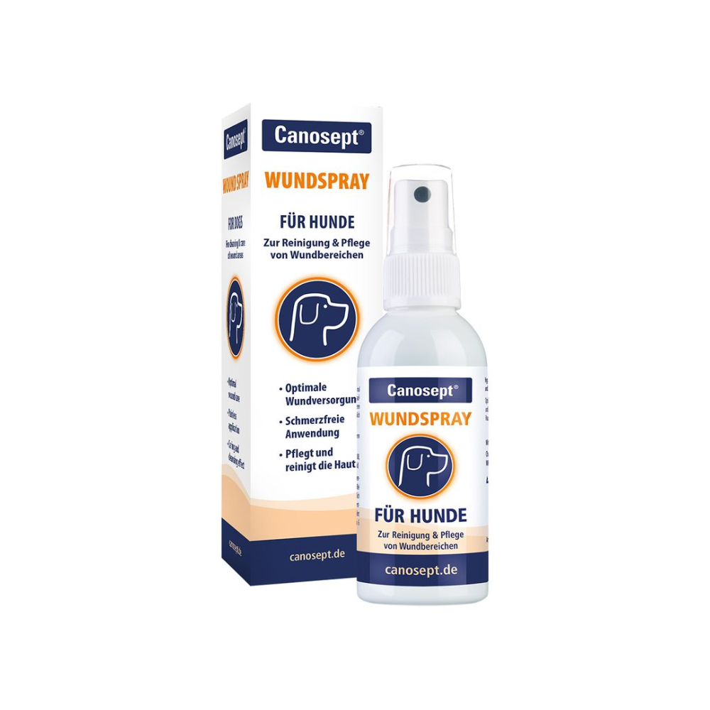 Canosept Wondspray 75 ml – Hygiënische Wondverzorging Huisdieren