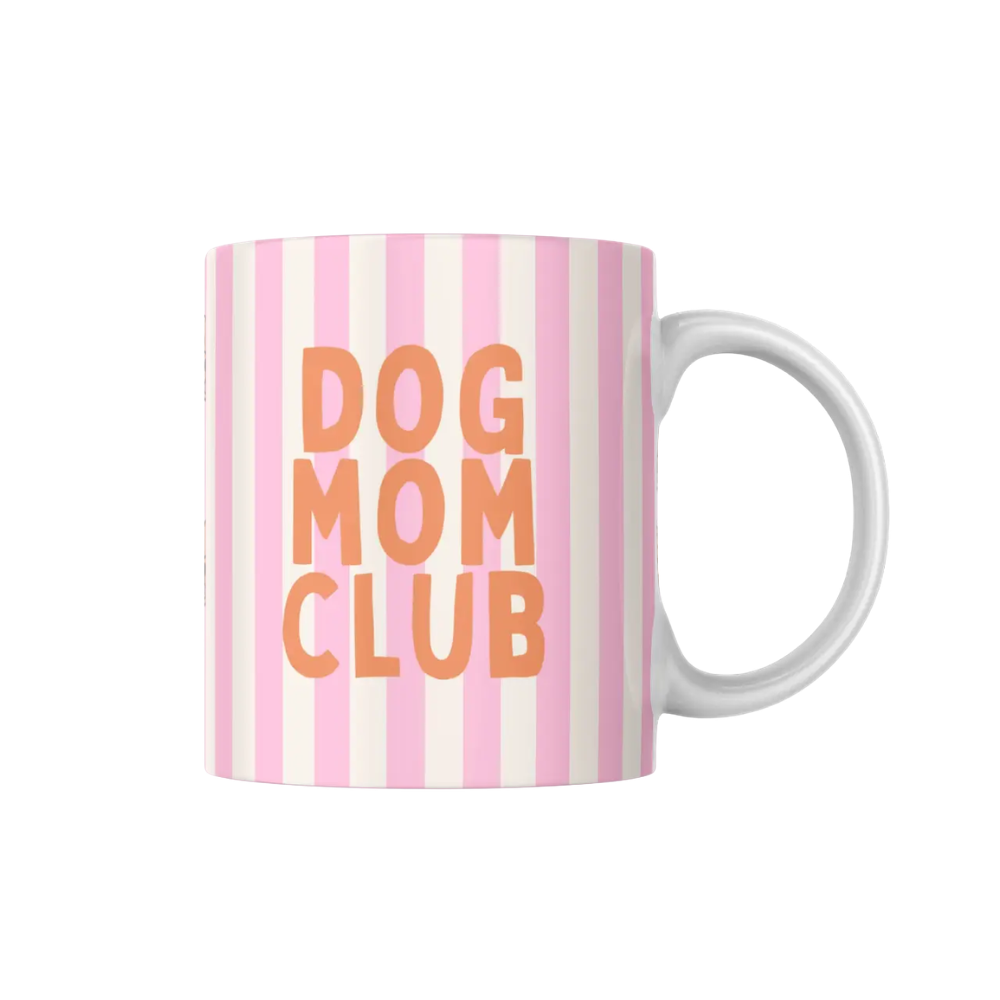 Dog Mom Club Mok – Keramiek 325 ml