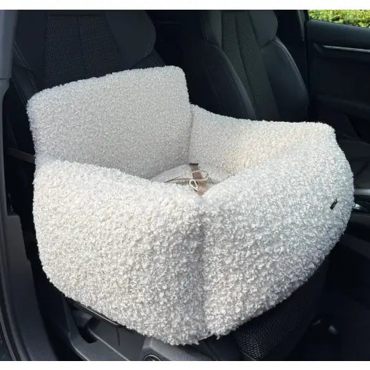 Elite Puppy Teddy Honden Autostoel Cremé – Small