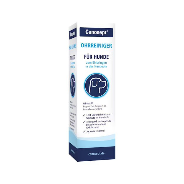 Canosept Oorreiniger 125 ml voor honden productfoto