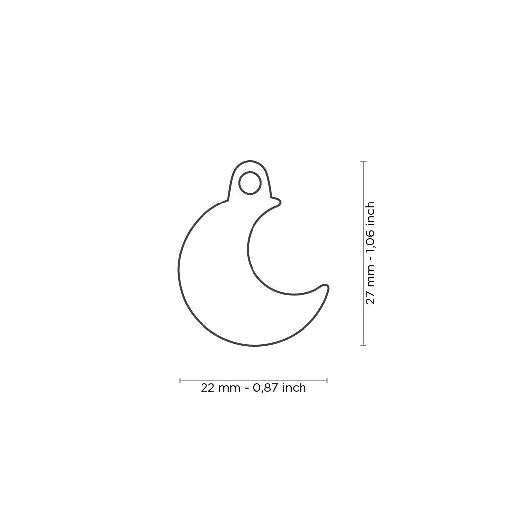 My Family Hondenpenning Moon | Gratis Gravure