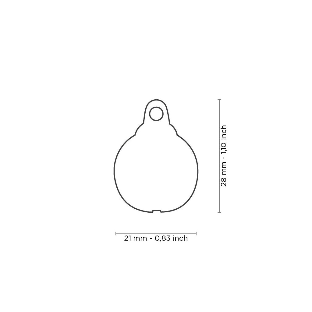 My Family Hondenpenning Small Ladybug | Gratis Gravure