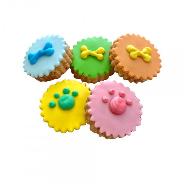 Cupcake Hondenkoekje – Handgemaakt & Feestelijk Verpakt