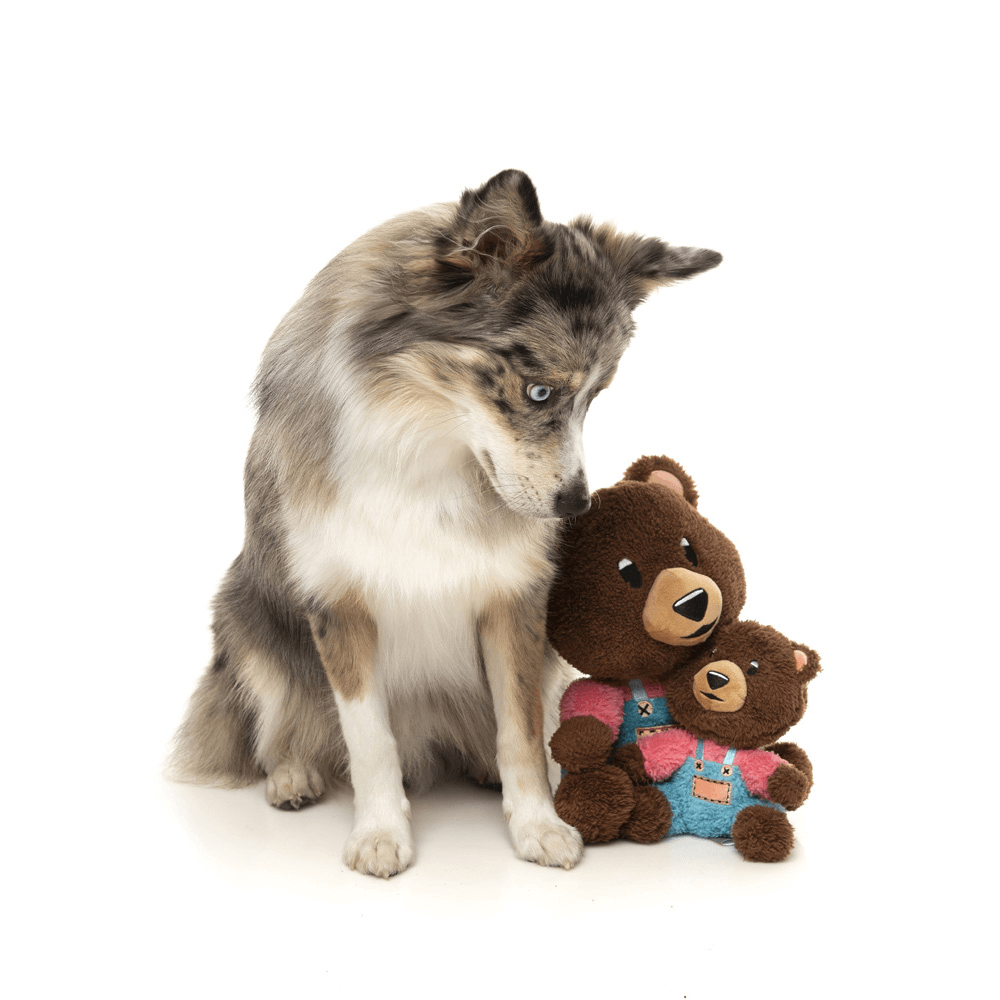 FuzzYard Fuzz Bear Pluche Hondenspeeltje met Pieper