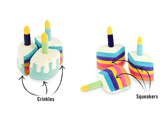 P.L.A.Y. Bone-appetite Cake – Verjaardagshondenspeelgoed