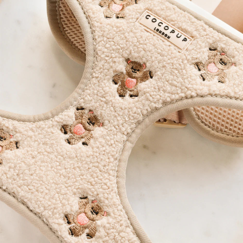 Cocopup London Theo Embroidered Teddy (verstelbaar Hondentuig)