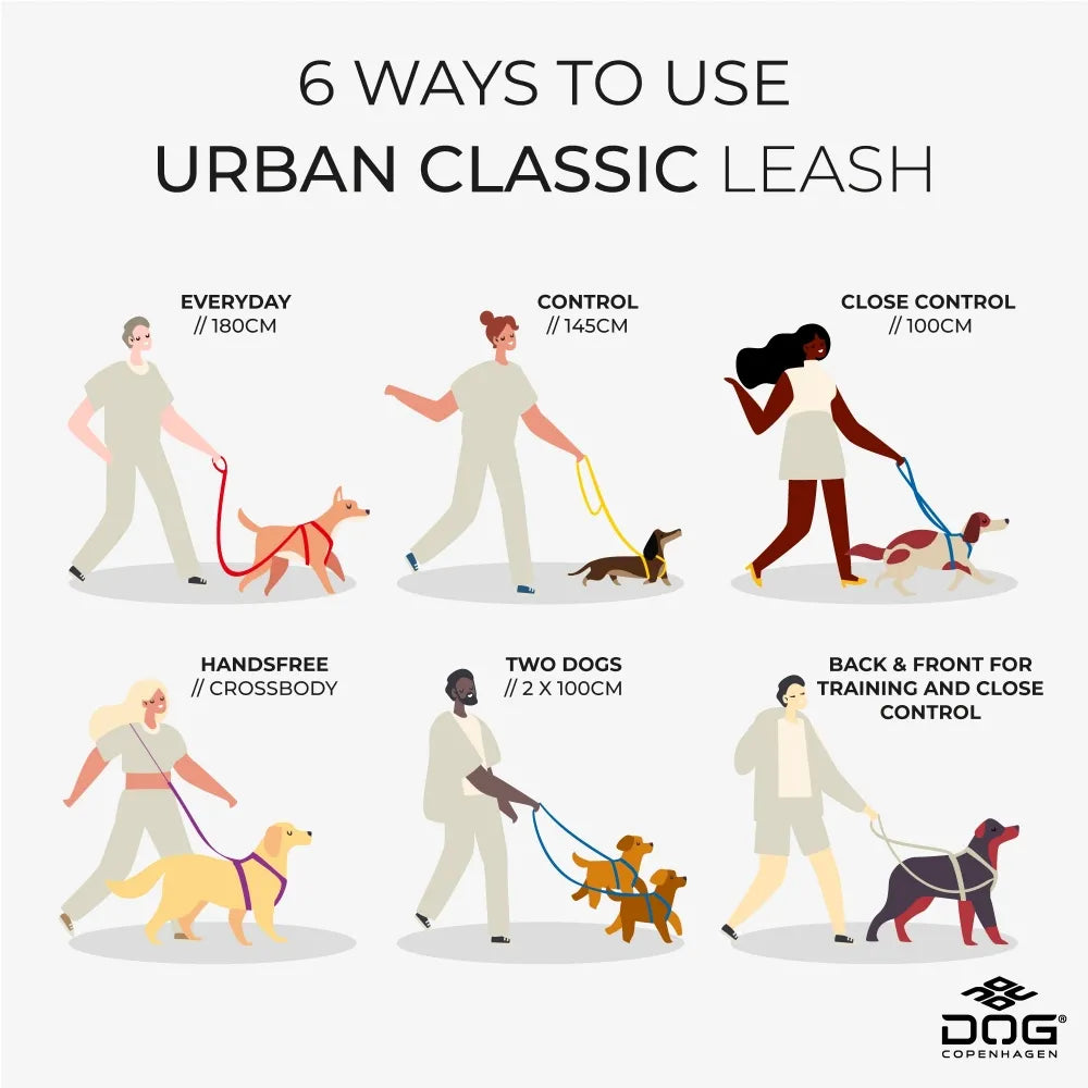 DOG Copenhagen Urban Classic Vegan Hondenlijn – Lemon