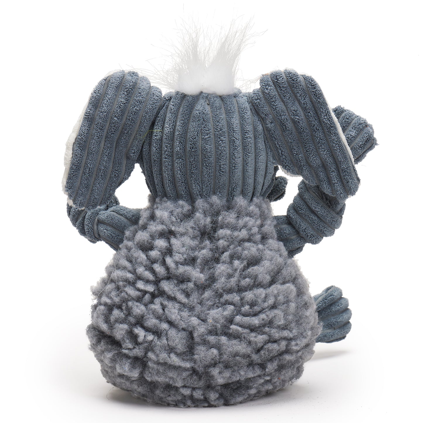 HuggleHounds FlufferKnottie Elephant – Zacht én robuust speelplezier