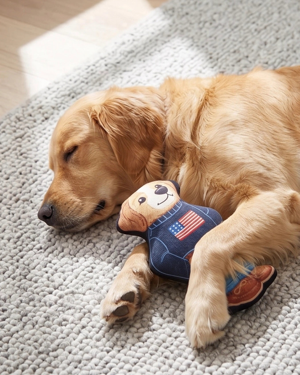 Haute Diggity Dog Ruff Lauren Teddy Dog – Pluche Hondenspeelgoed