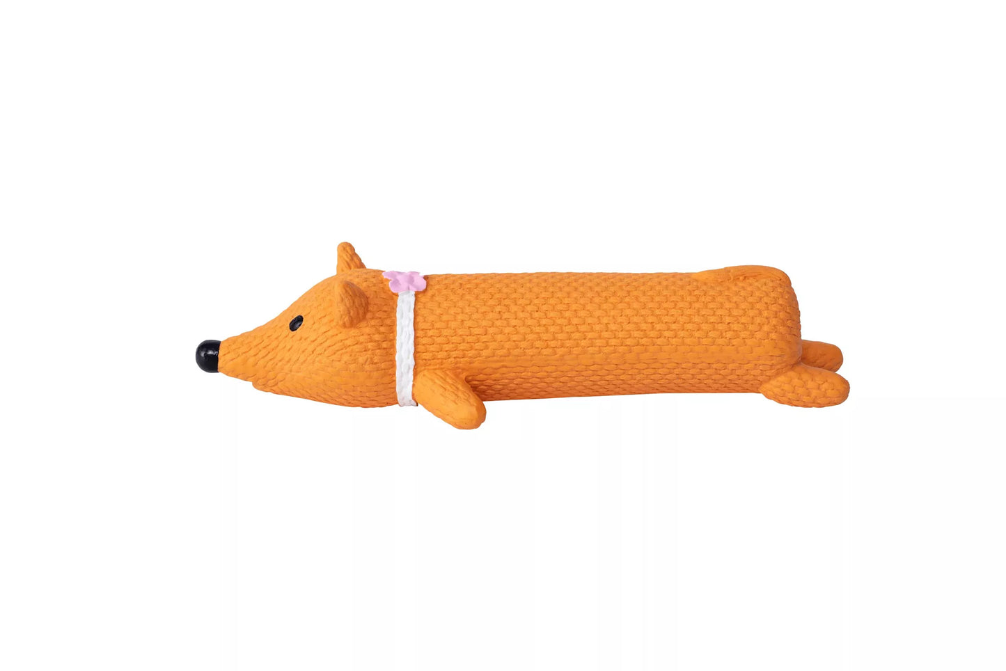 Quapas! Fun Vos – Piepend Latex Hondenspeeltje (25 cm)