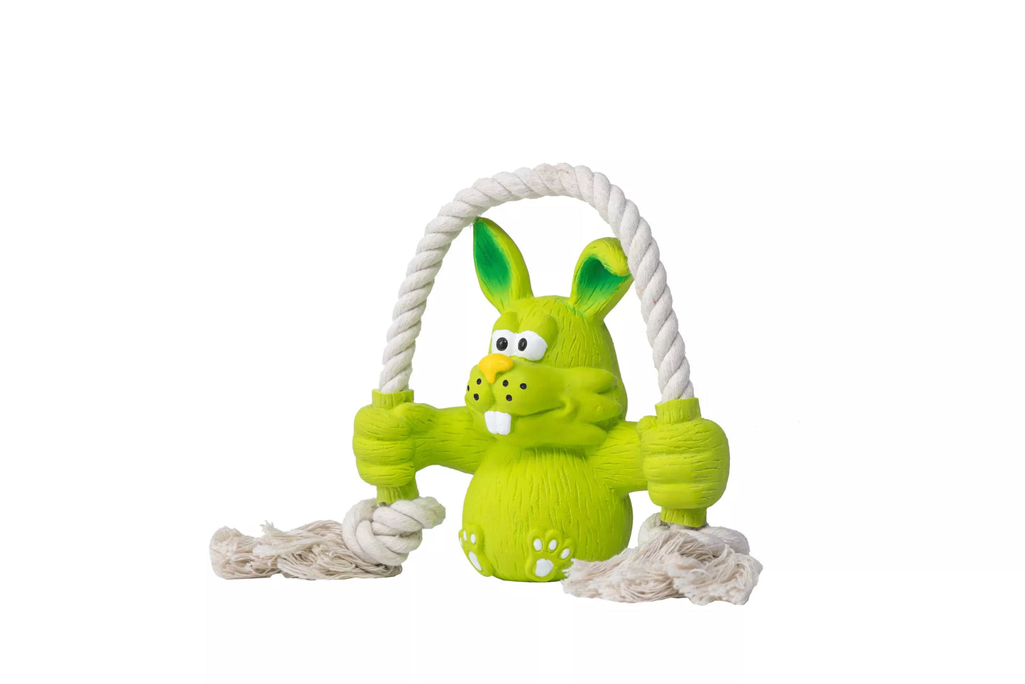 Quapas! Fun Konijn met Touw (Latex) – met Pieper