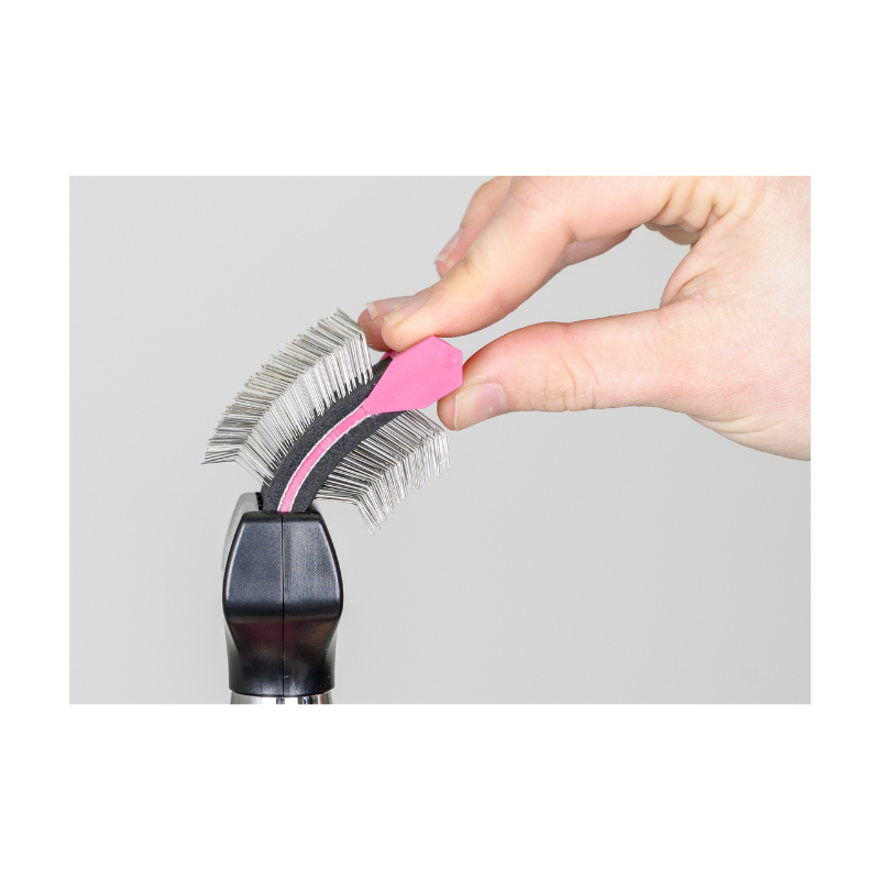 Show Tech Flex Groom Roze – Large Slickerborstel