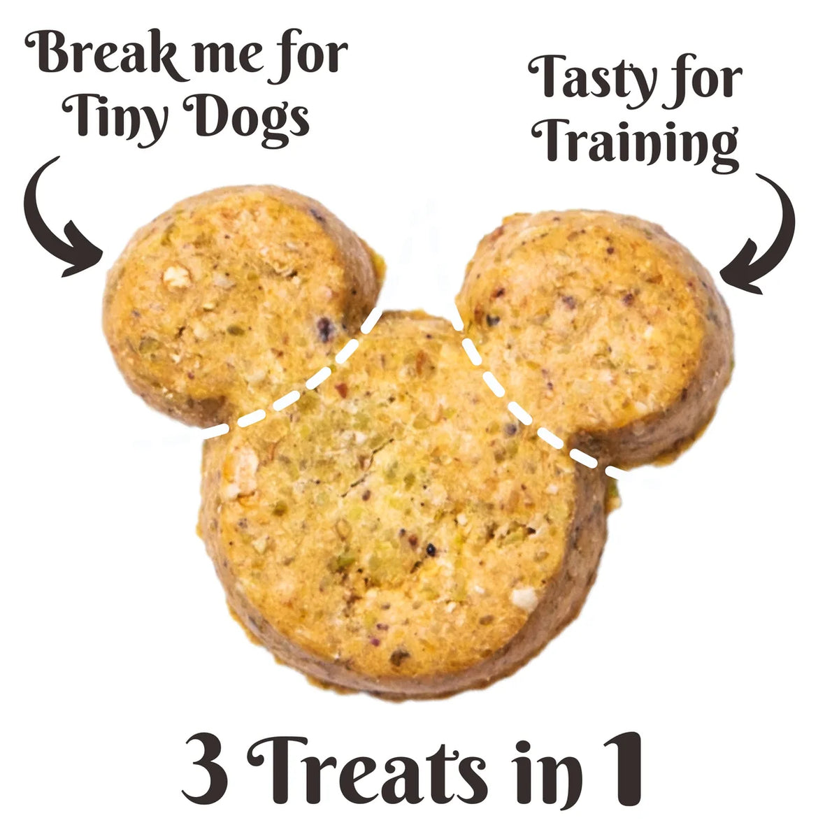 PARK LiFE Disney Soft Bakes – Graanvrije Hondenkoekjes Pindakaas 100 g