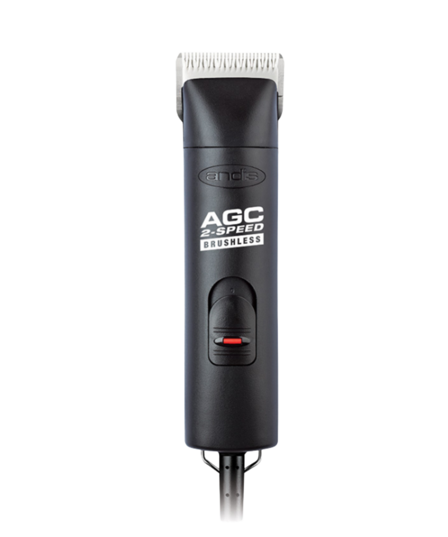 Andis AGC 2 Speed tondeuse – professionele hondentondeuse met borstelloze motor, dual-speed en Snap-On scheerkop #10