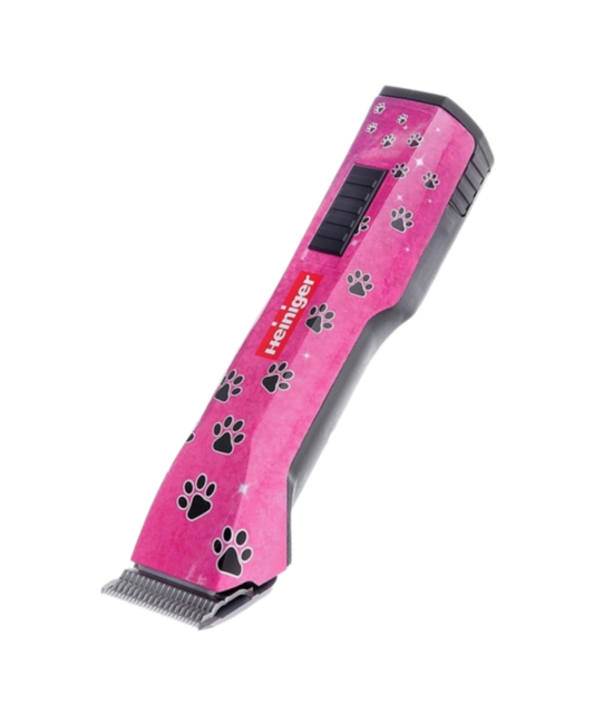 Heiniger Saphir Pink accu-tondeuse – 2 accu’s, 1,5 mm scheerkop, ergonomisch ontwerp in pink
