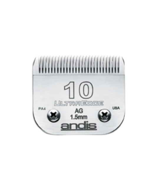 Andis scheerkop Size 10 – 1,5 mm Snap-On vervangkop voor honden- of kattenvacht